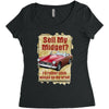 sell midget ideal birthday gift or present Women's Triblend Scoop T-shirt