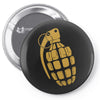granate grenade waffe weapon krieg war pc game classic usa army Pin-back button