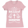 I Am One Blessed Grandmother Ladies Fitted T-Shirt