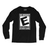 second amendment rated e for everyone Long Sleeve Shirts