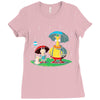 my friend hef Ladies Fitted T-Shirt