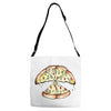 Pizza Slice Adjustable Strap Totes