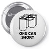 one can short Pin-back button