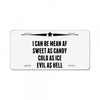 Super January Girl License Plate