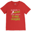 my broom broke V-Neck Tee