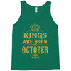kings are born  october Tank Top