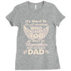 rest in peace dad Ladies Fitted T-Shirt