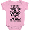 The Title Firefighter Not Earned From Fancy Degree Baby Onesie