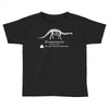 Brontosaurus Dinosaur shirt Inspired by Dustin from Stranger Things Toddler T-shirt