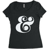 ampersand Women's Triblend Scoop T-shirt