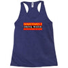 sometimes i drink water, ideal gift, birthday present Racerback Tank