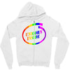 unicorns,unicorn inside,funny Zipper Hoodie