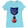 spider man pocket Ladies Fitted T-Shirt