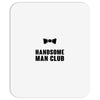 Handsome Man Club Bow Tie Mousepad