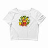 iron pika Crop Top