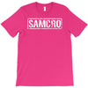 samcro funny retro biker gang sons fancy dress anarchy vintage T-Shirt