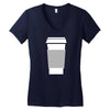 coffee (2) Women's V-Neck T-Shirt