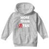 avengers more than a fan white logo Youth Hoodie