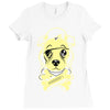 adorable crossbones Ladies Fitted T-Shirt
