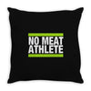 no meat athlete! Throw Pillow