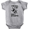 my own stunst Baby Bodysuit