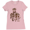 the evolution of groot Ladies Fitted T-Shirt