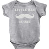 little man mustache first Baby Onesie
