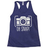oh snap Racerback Tank