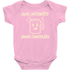 over caffeinated (3) Baby Onesie