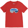 ski goggles copy V-Neck Tee