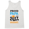 Class of 2017 Proud Papa Graduation Tank Top