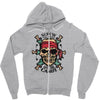 pirate zombie skull Zipper Hoodie