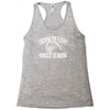 born to fish Racerback Tank