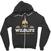 Wildlife Camping Zipper Hoodie