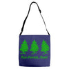run forest run Adjustable Strap Totes