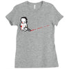 sad psycho Ladies Fitted T-Shirt