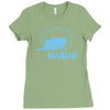 wave Ladies Fitted T-Shirt