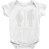 restroom for the recently deceased Baby Onesie