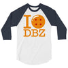 i love dbz 3/4 Sleeve Shirt