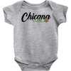 chicana with rose Baby Bodysuit