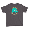 an elephant never cares Youth Tee