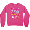 donut ghost baking Crewneck Sweatshirt