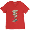 gameboy breakdown V-Neck Tee