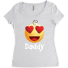 Daddy Women's Triblend Scoop T-shirt