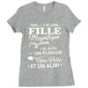 j ai une fille magnifique Ladies Fitted T-Shirt