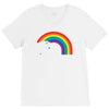 rainbow V-Neck Tee