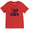 i put the art in fart V-Neck Tee