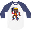 rockin out with gary wolfman 3/4 Sleeve Shirt