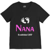 nana established 2017 V-Neck Tee