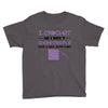 i crochet so i don't choke people save a life, send yarn Youth Tee